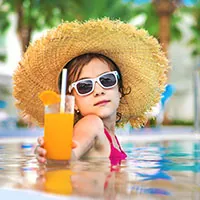 Kids pool at Clove County Noida