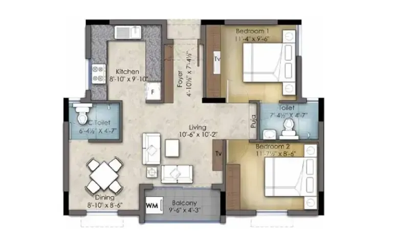 Brigade Eternia floor plan