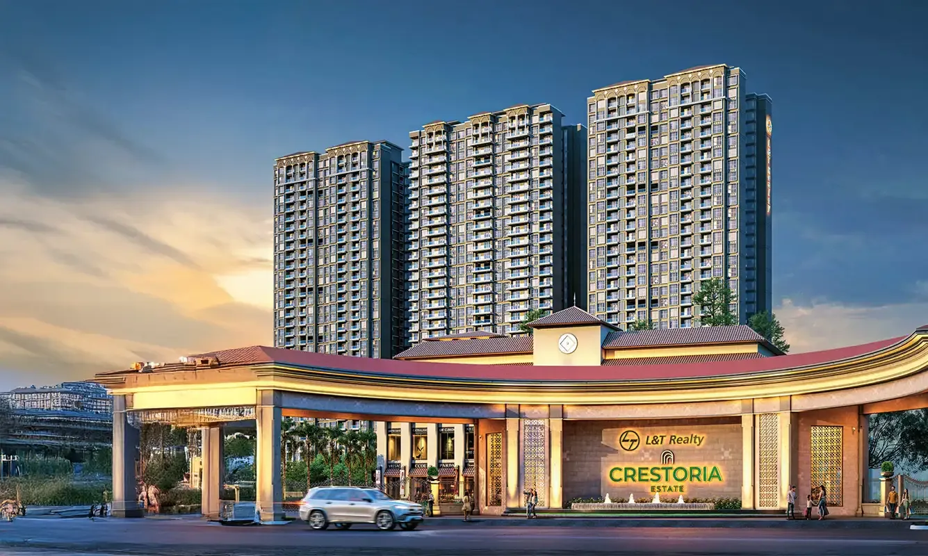 L&T Crestoria Estate view 2