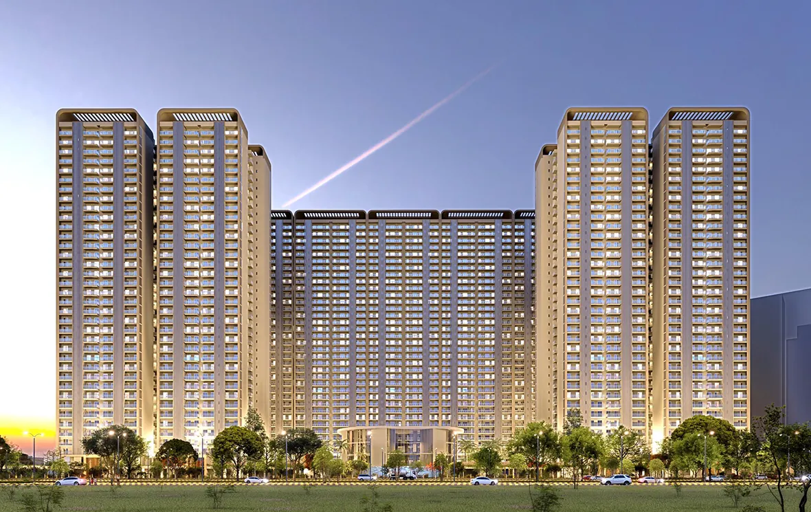 NBCC Aspire Golf Homes Tower Elevation