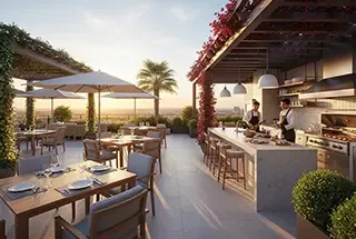 Terrace Cafe with BBQ Zone 