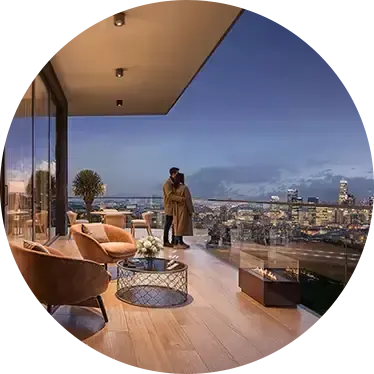 Wrap Around Balcony and Decks - Smartworld The Edition