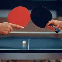 Table tennis at Clove County Noida