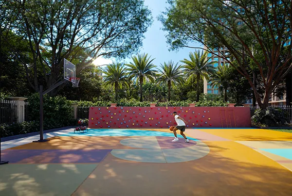 Rooftop Pickleball