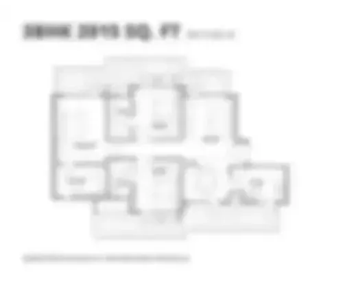 M3M The Cullinan 5 BHK + Servant floor plan