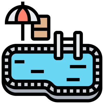 Swimming pool amenity icon