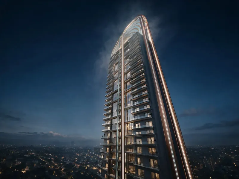 M3M Jacob & Co — The Tower at Dusk