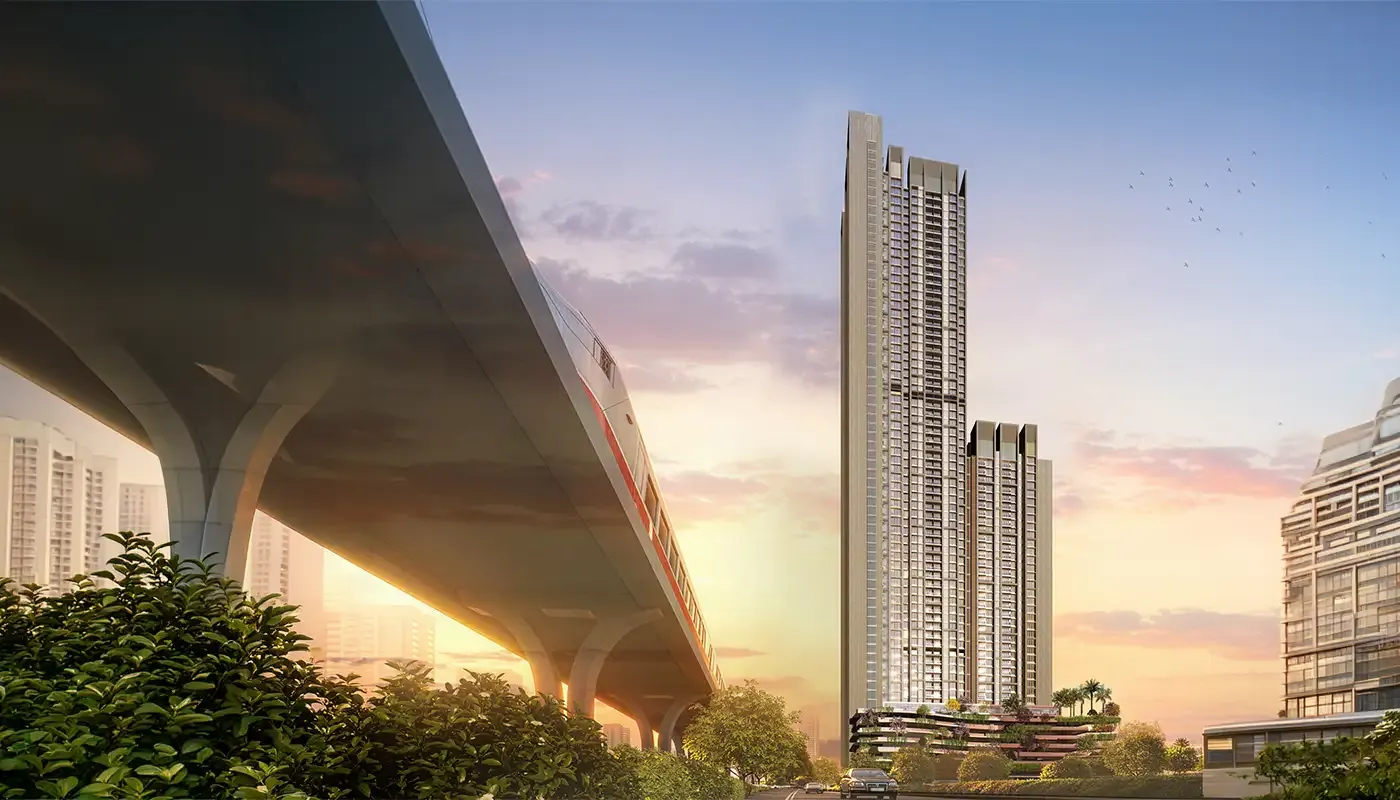 L&T Ahana Malad - Tower View